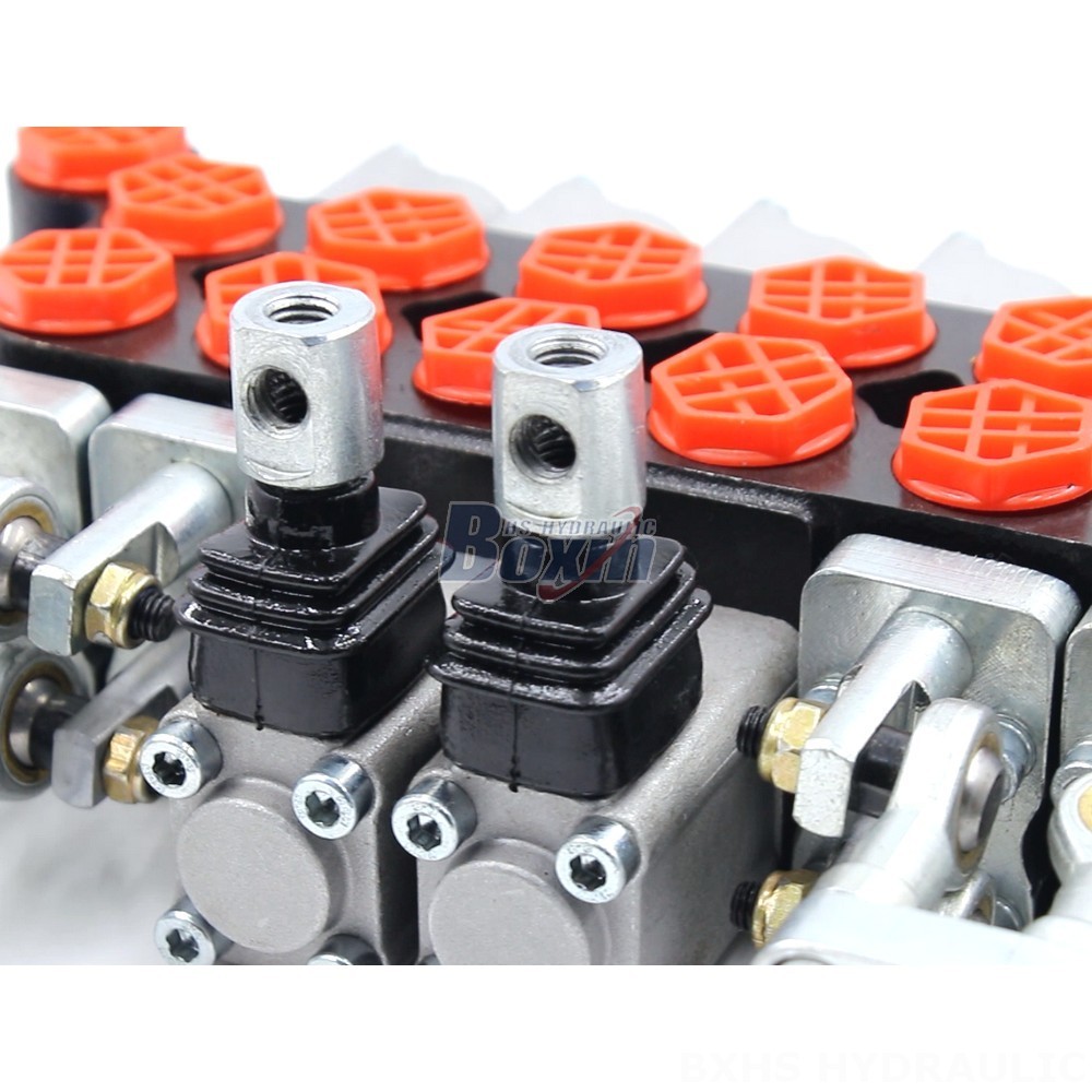 Manufacturer of 6 Spool Monoblock Hydraulic Valves: Wholesale & Customization Available detail image